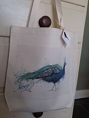 Peacock Tote Bag