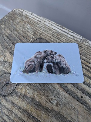 Fridge magnet, Bear Hug.