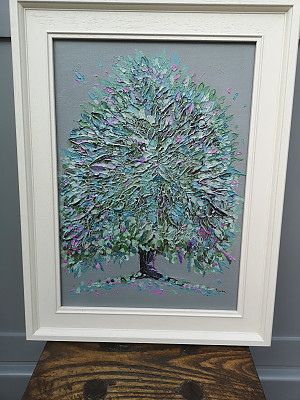 Tree art. 'Blossom', SOLD