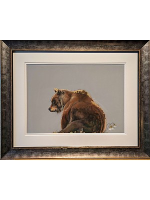 Original Bear Art, "Bear Behind".